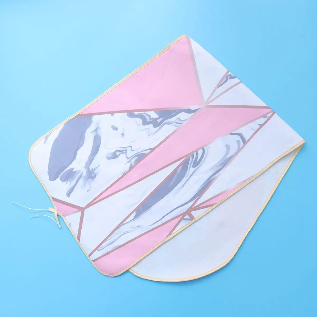 Ironing Board Cover Marble Pattern Stain Resistant Extra Wide Luxury Padded Replacement Fits Boards Home Use