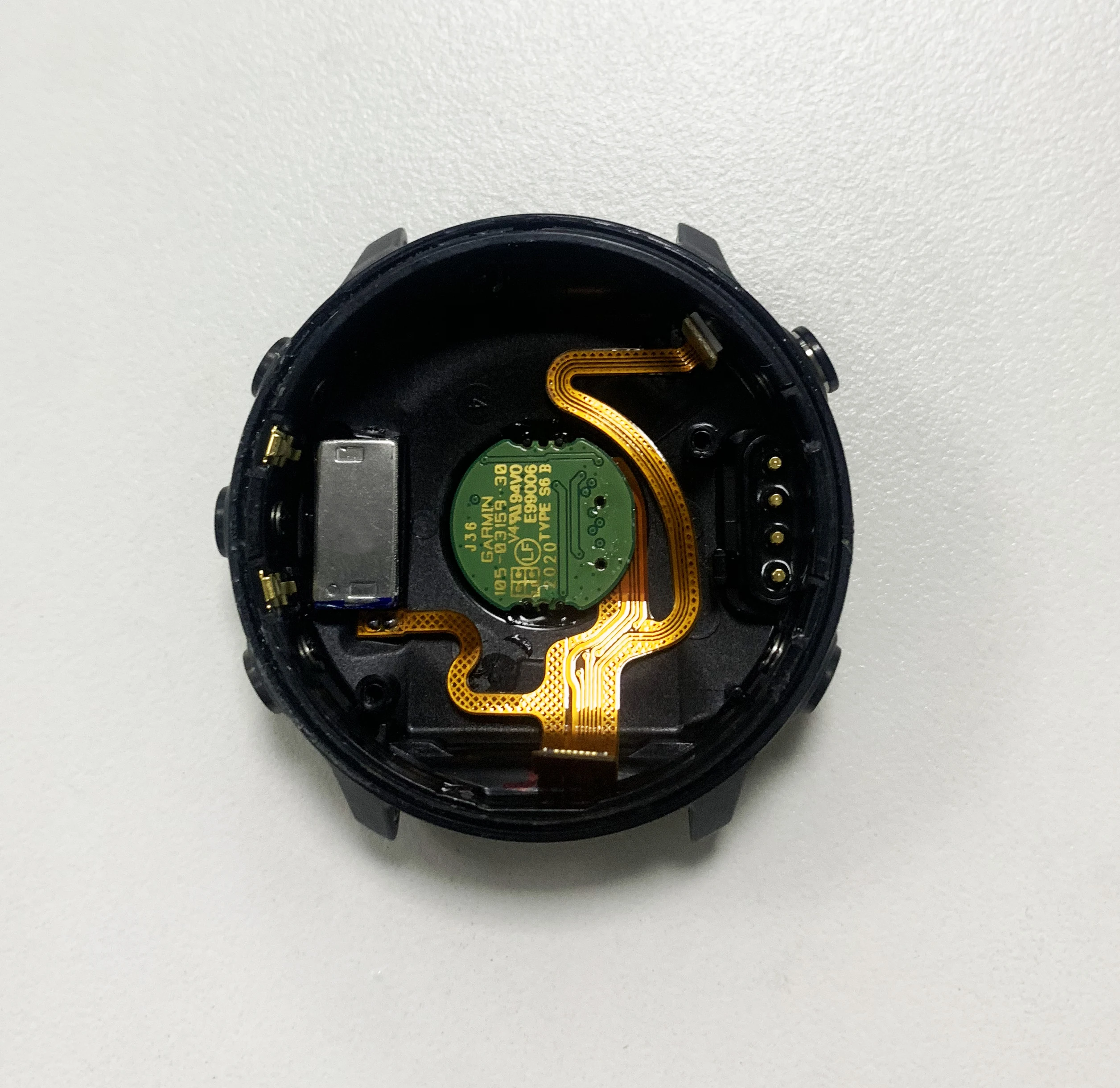 For Garmin Forerunner 645 music smart repair parts LCD Screen Frame with Glass Screen Back Case