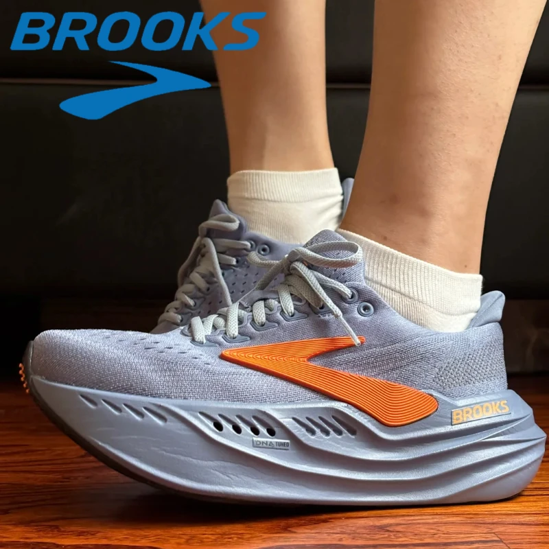 Brooks Glycerin Max MenRunning Footwear - DNA Loft Max Technology Lightweight Breathable Design Marathon-Ready Support