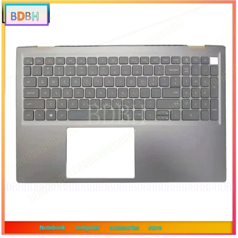 Original New Laptop Keyboard For Inspiron 15Pro 5510 5515 Laptops Palmrest Upper Cover Top Case Portuguese Keyboard 06P0TG