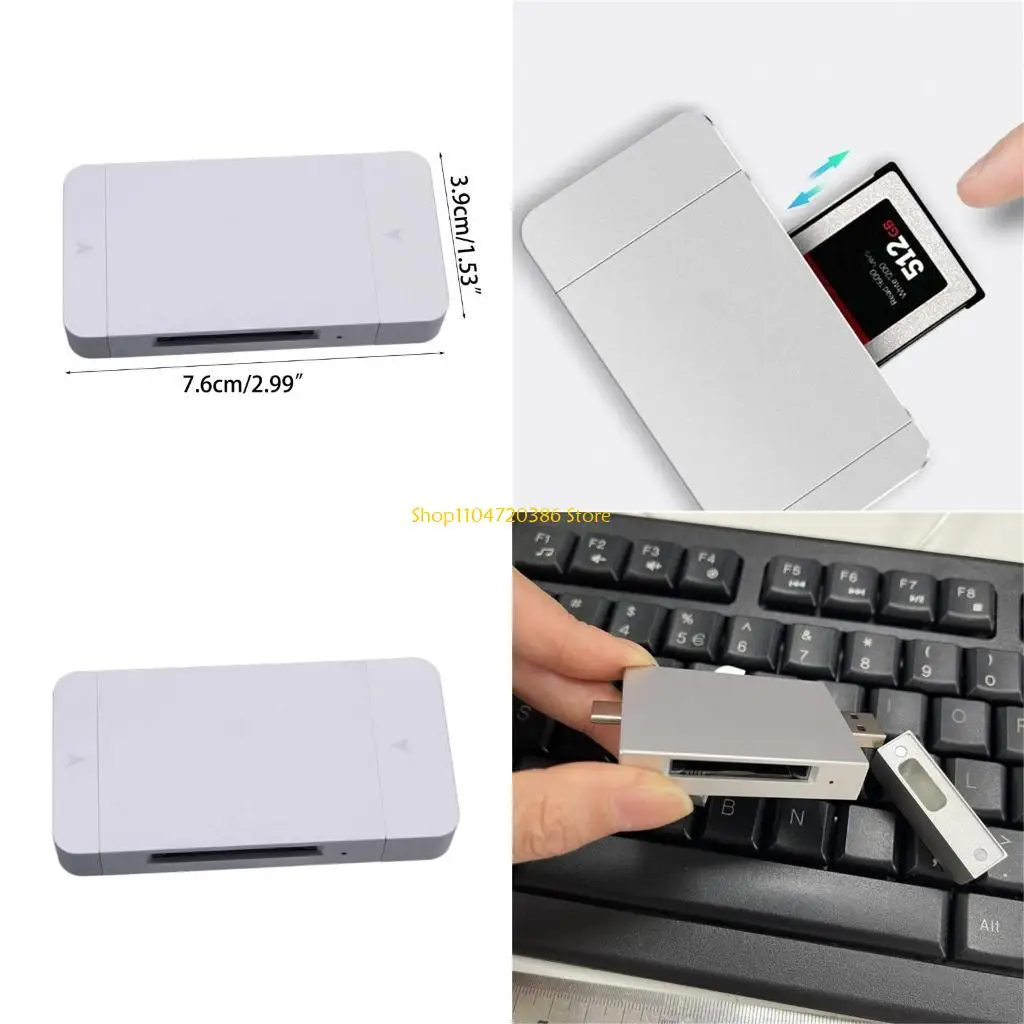 K0EA USB3.1Gen2 CFexpress TypeB Card Reader for C500 Mark R5C Cameras USB Card Reader Accessories