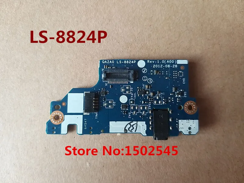 For DELL XPS 12 Original Laptop switch board audio board sound card board LS-8824P 07RFHW