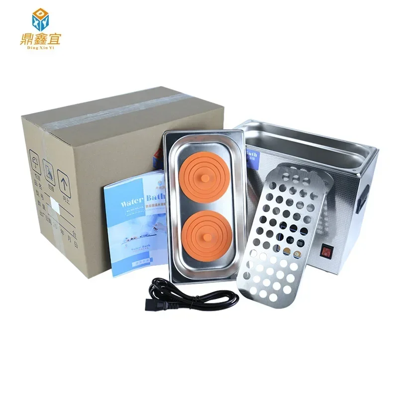 Digital Water Bath Anti-dry burned Constant Temperature Heating Tank 2 Holes LCD Display Thermostatic Water Bath 220V