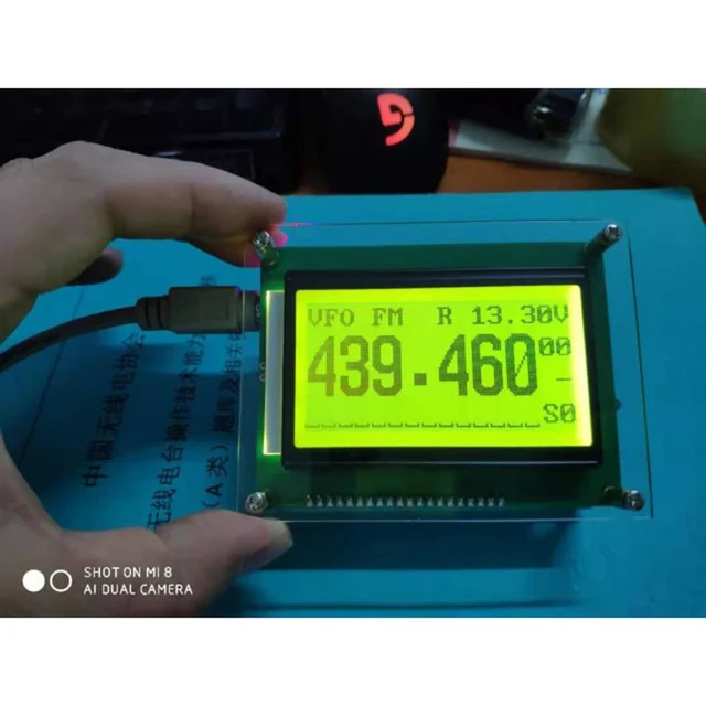 YAOGREENHAM External Cat Display Screen 12864 LCD With Acrylic Case And  Cable For YAESU FT-817 FT-818 FT-857 FT-897 818ND 857D - AliExpress