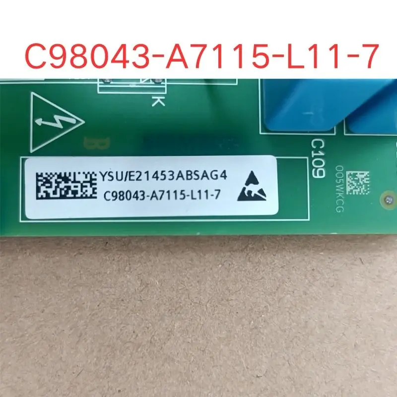 used C98043-A7115-L11-7 DC Governor Excitation Board test OK Fast shipping