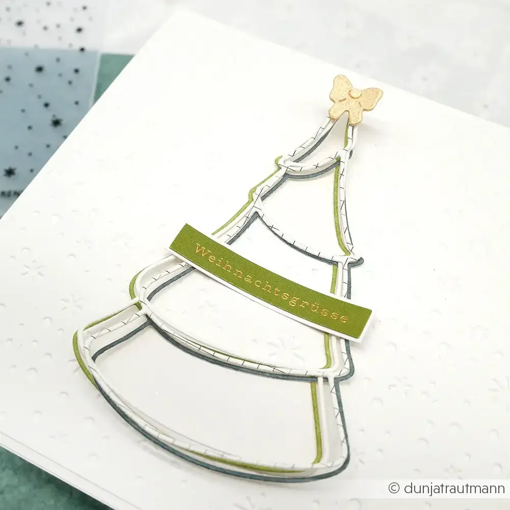 Christmas Snowman Die Set 6