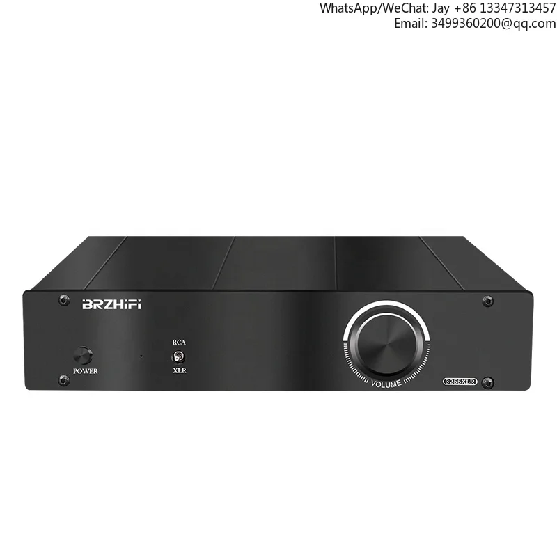 

2022 New Amplifier TPA3255 XLR Class D Fully Balanced Input Hifi Audio Amplifier High End Audiophile Stereo Amplifier 2 Channels