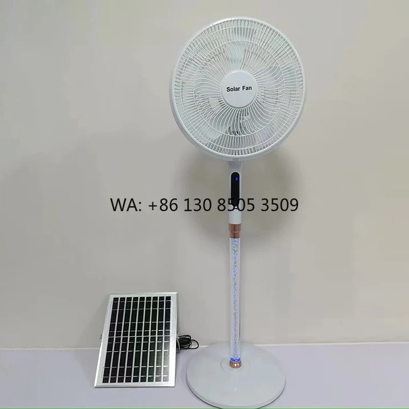 

Home Appliances Electric 16 Inch Rechargeable Lithium Battery Floor Standing Solar Fan