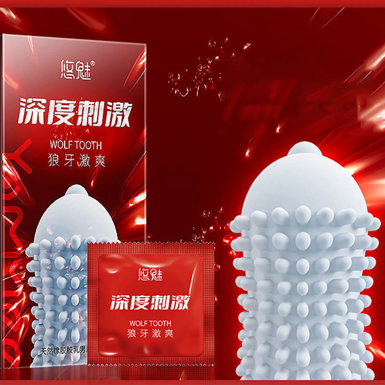 

10pcs Dotted Condom Large Particles Penis Sleeves For Men Adult Sex Toys Thread G-spot Cock Condoms Contraception Sex Goods Shop