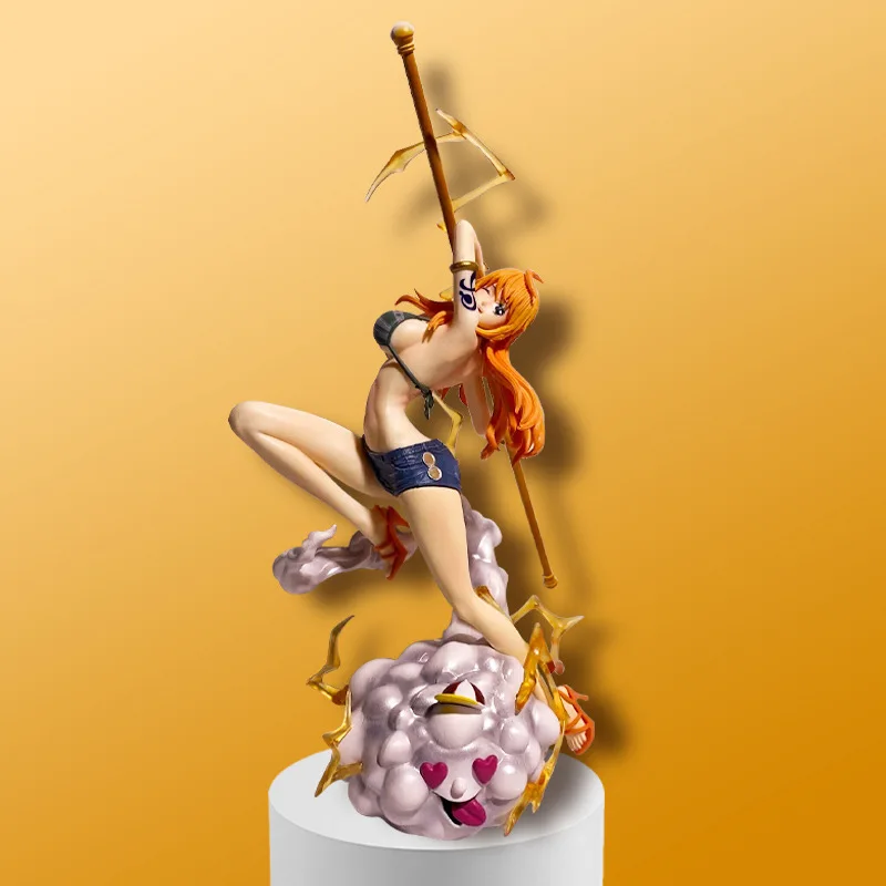 Figurine d'Action de Dessin Animé One Piece Nami, Modèle Hentai en PVC, Statue Beurre, Bureau, Chambre, Jouets à Collectionner, Cadeaux pour Adultes, 29cm