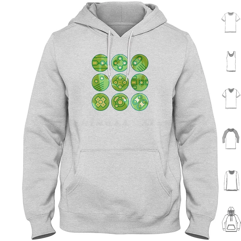 Sudaderas con Capucha de Controladores de Videojuegos, Manga Larga, Controlador de Videojuegos, Vlad, Snes, Nes, Famicom, Super Luigi Bros, Retro