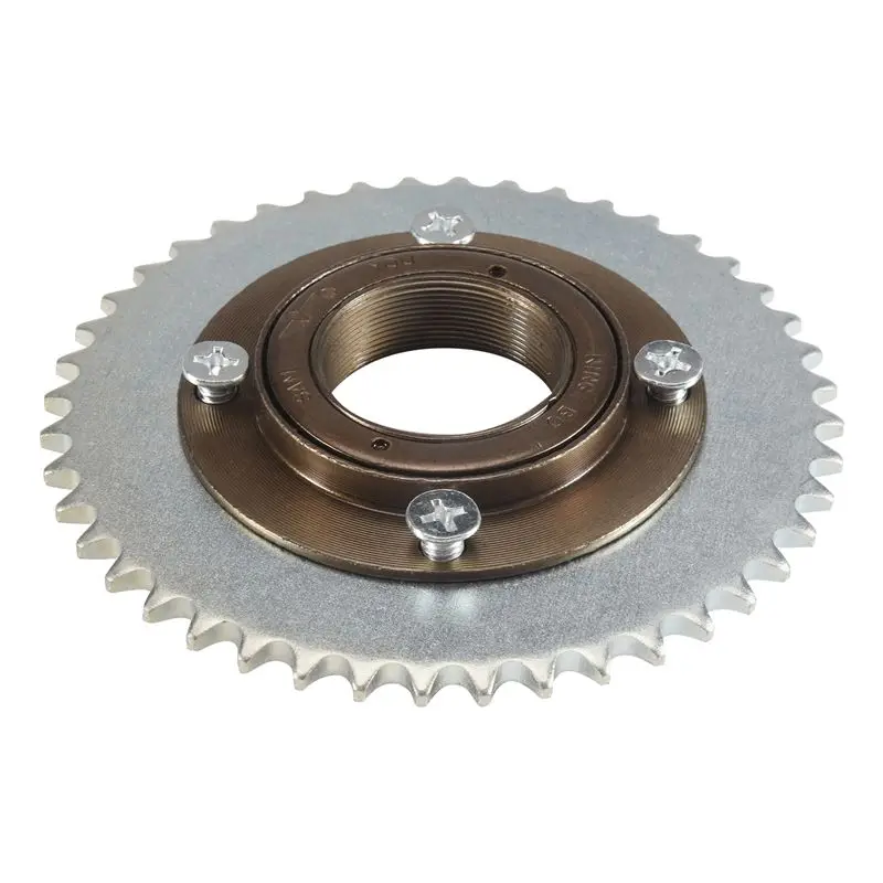 Superior-78Mm OD 4 Hole Toothless Flywheel + T8F 44T 54Mm Rear Chain Sprocket Fits For 43Cc 49Cc Mini Pocket Gas Scooter ATV