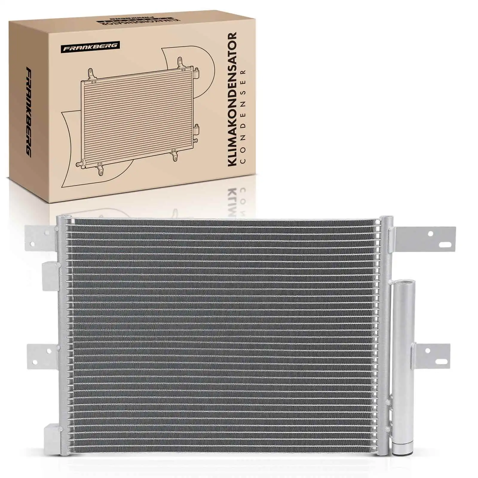 Frankberg 1x Klimaatcondensator voor Iveco Eurocargo Ginaf C-serie Iveco Eurofire Bj vanaf 1991 504080822 504238741 940096