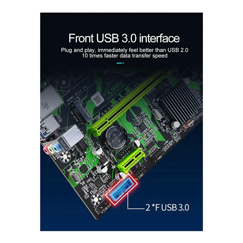 

JINGSHA B75-HM Desktop Motherboard LGA1155 Supports DDR3 Memory Supports M.2 NVME Protocol Computer Motherboard