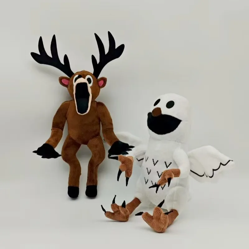 99 nuits dans la forêt cerf en peluche personnage de jeu officiel poupée d'animal en peluche cadeau de collection doux pour les fans et les joueurs