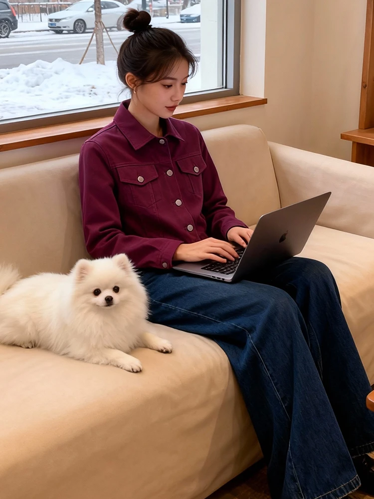 캐주얼 루즈 여성용 다운 재킷 안티에이징 슬리퍼 코트 가을 신상 패션 코튼 내구성 스트레이트 바디핏