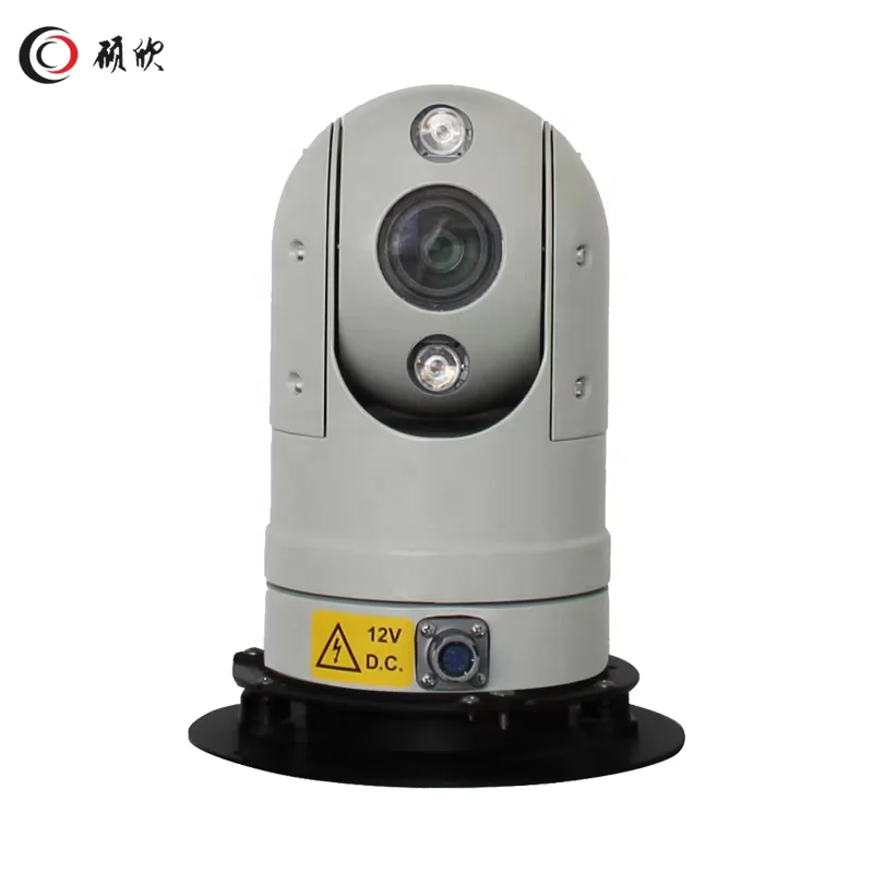 Vehicle PTZ Camera 8MP 30X Optical Zoom Night Vision IP Camera for Vehicle Long Range Monitoring