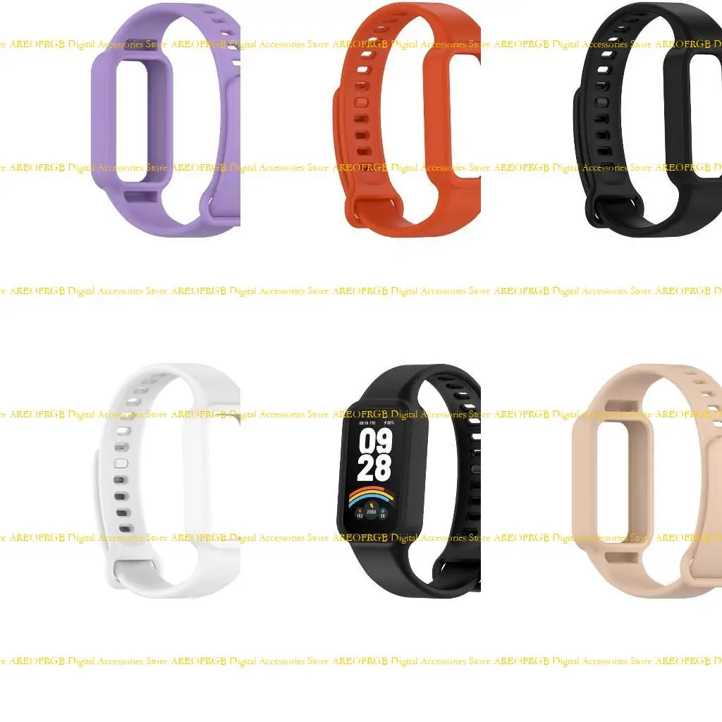 

E21E Soft Straps Bracelet Belt For Band 3/Band 9 Active Unisex Wristband Waterproof