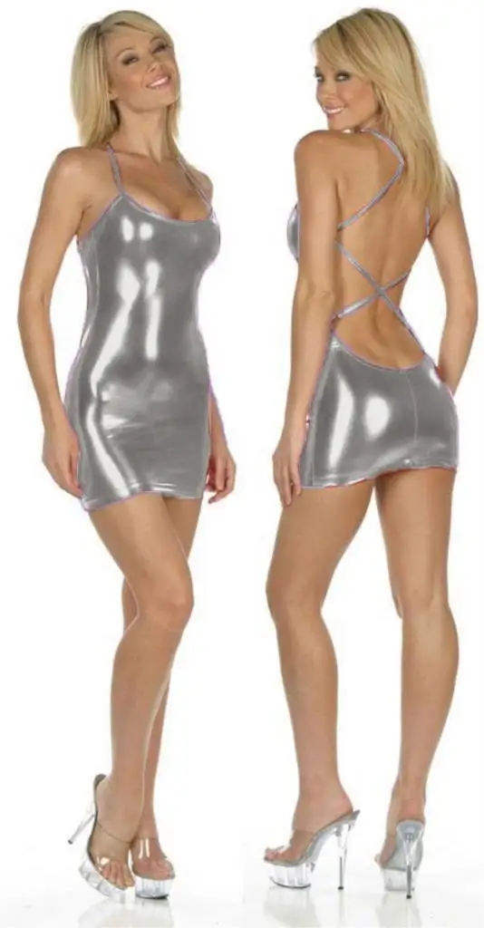 Terry Pau – Mini robe croisée, TP060838