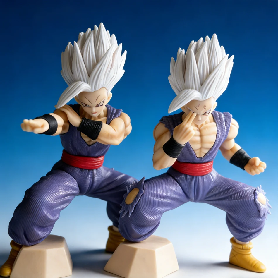 Figuras de acción calientes Dragon Ball Gohan figura de bestia Son Gohan colección de figuras modelo juguetes para niños regalo