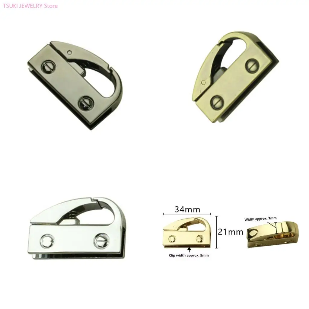 

62KE Multipurpose Metal Bag Accessories For Crafting Easy Assembly For Fashion Bag Creations
