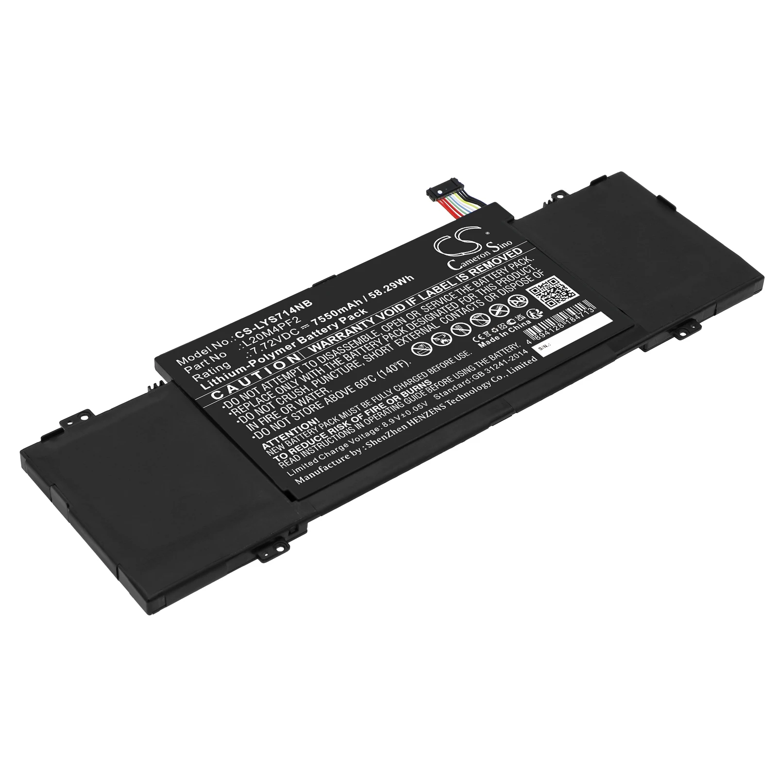 CS Replacement Battery For Lenovo Yoga Slim 7 Carbon 14ACN6 82L0005BVN,Yoga Slim 7 Carbon 14ACN6 82L0005DGE,Yoga Slim 7