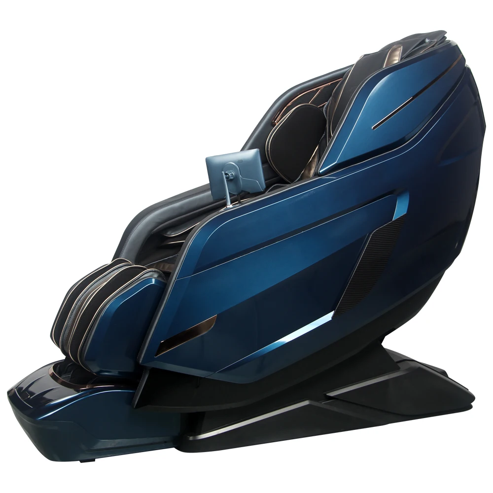 

Multi Function 4D Massage Chair Full Body Zero Gravity Foot Massage Chair Electric Luxury Silica Gel