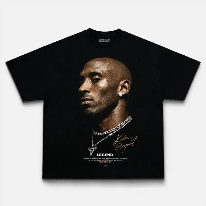 Kobe Forever Graphic T-Shirt, Retro Basketball Style Tee, Vintage Streetwear Shirt, Fan Gift