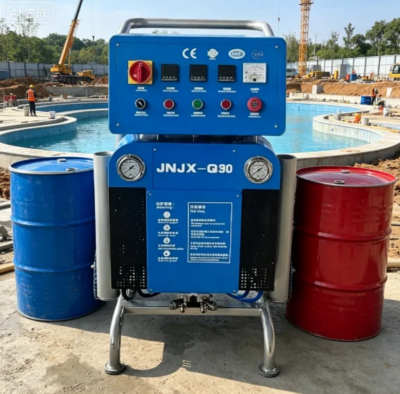 Picture 4: Customized Upgraded Portable Pneumatic PU Polyurethane Foam Spray Insulation Machine For Waterproofing