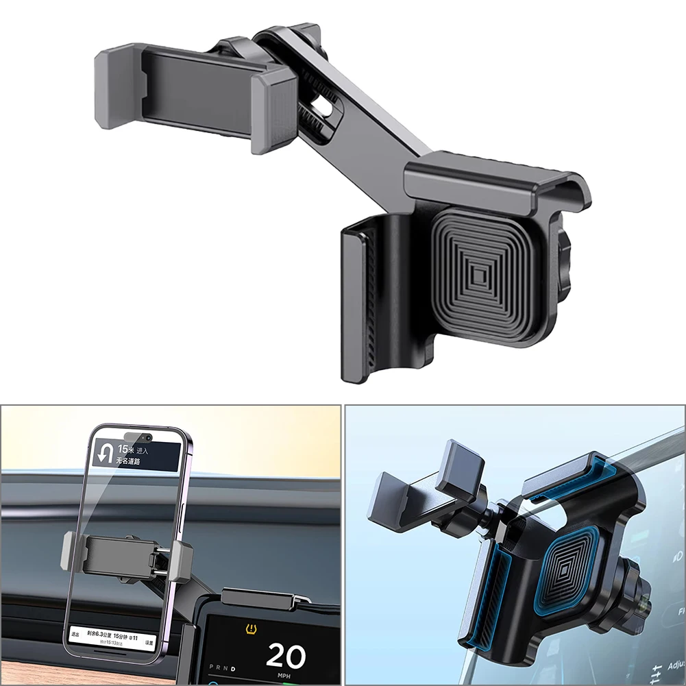 

Sunway 2025 New Universal Car Mobile Phone Holder 360 Rotatable Scalable Display Screen Stent for GPS Navigation