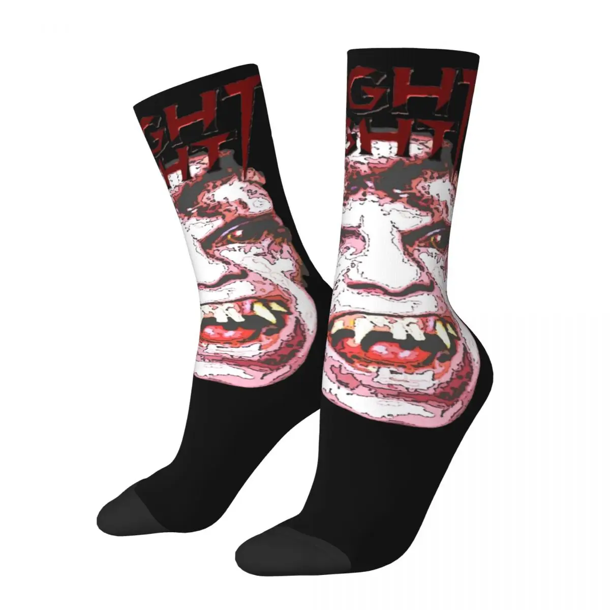 Men's Women's Jerry Dandrige Monster Fright Night Horror Cult Movie Socks Cute Socks Harajuku Accessories Middle Tube Socks