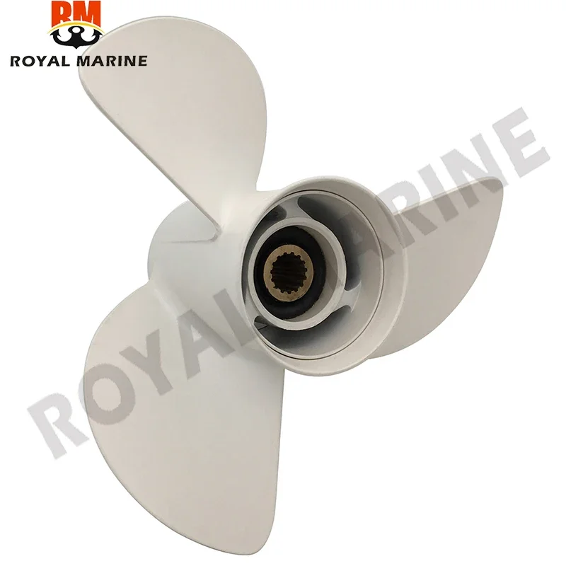 Aluminum Propeller 13 1/2x15-K 6E5-45947-00-EL for YAMAHA 60-115HP outboard motor 6E5-45947-00