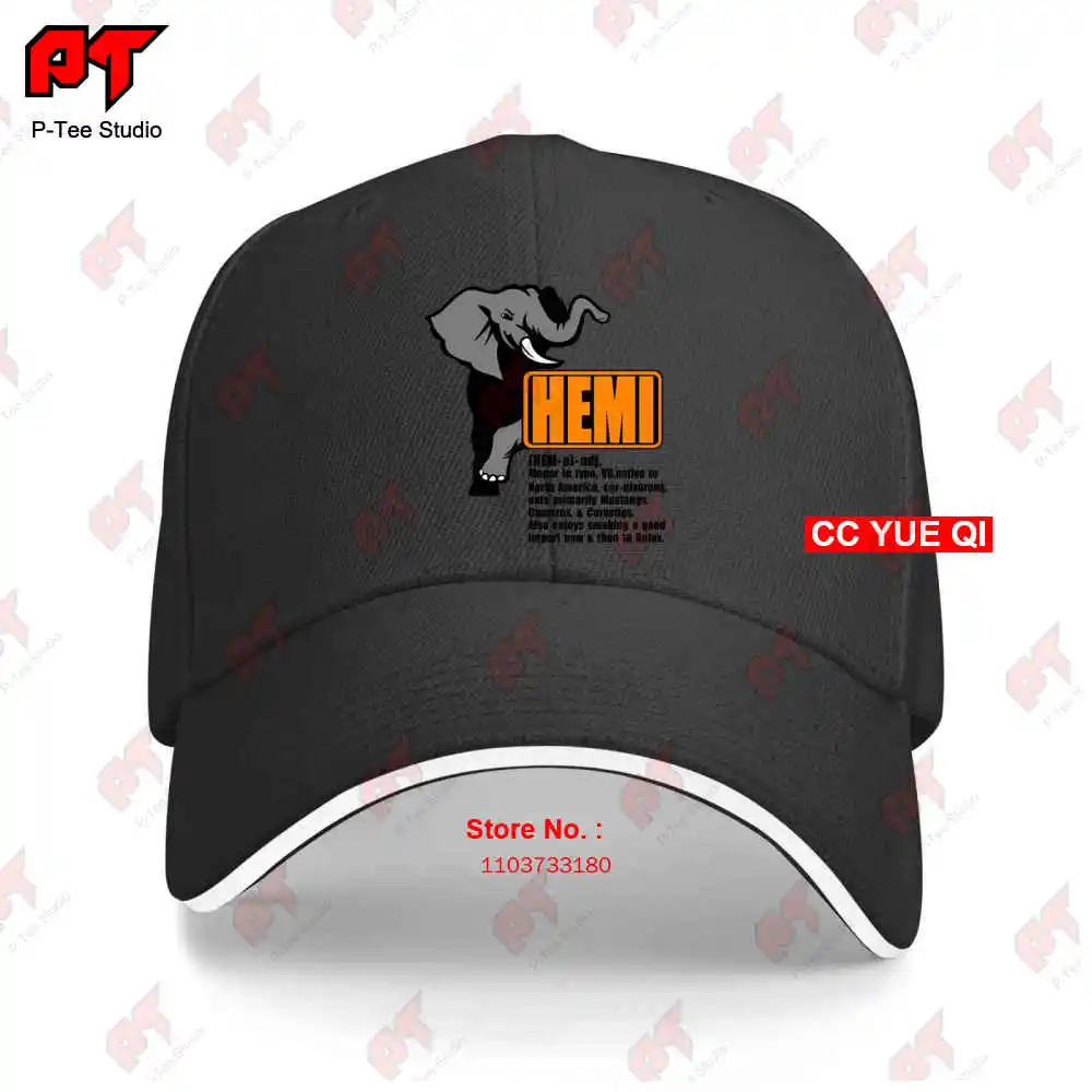 Hemi Elephant Logo Plymouth Mopar Baseball Caps Truck Cap FIQ6