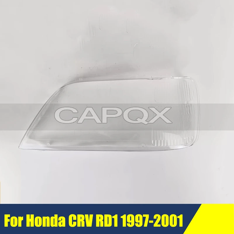 

Front Bumper Headlight Cover For Honda CRV 1997-2001 Cover Shell Shade Head Lamp Glass Head Light Lens Caps