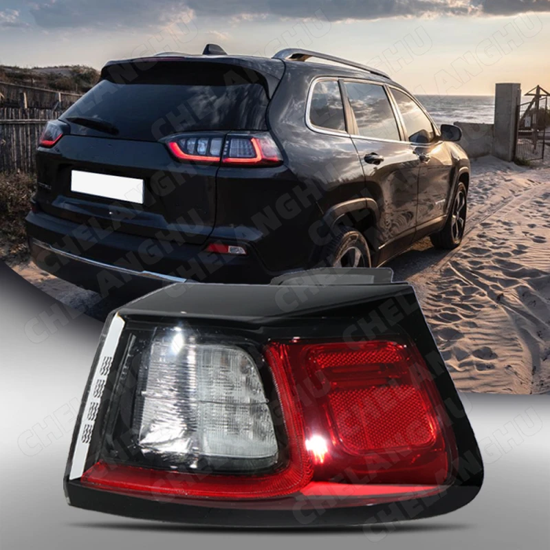 

Right Outside LED Rear Lamp Tail light For Jeep Cherokee 2019 2020 2021 Taillight DRL Brake Light Turn Lamp