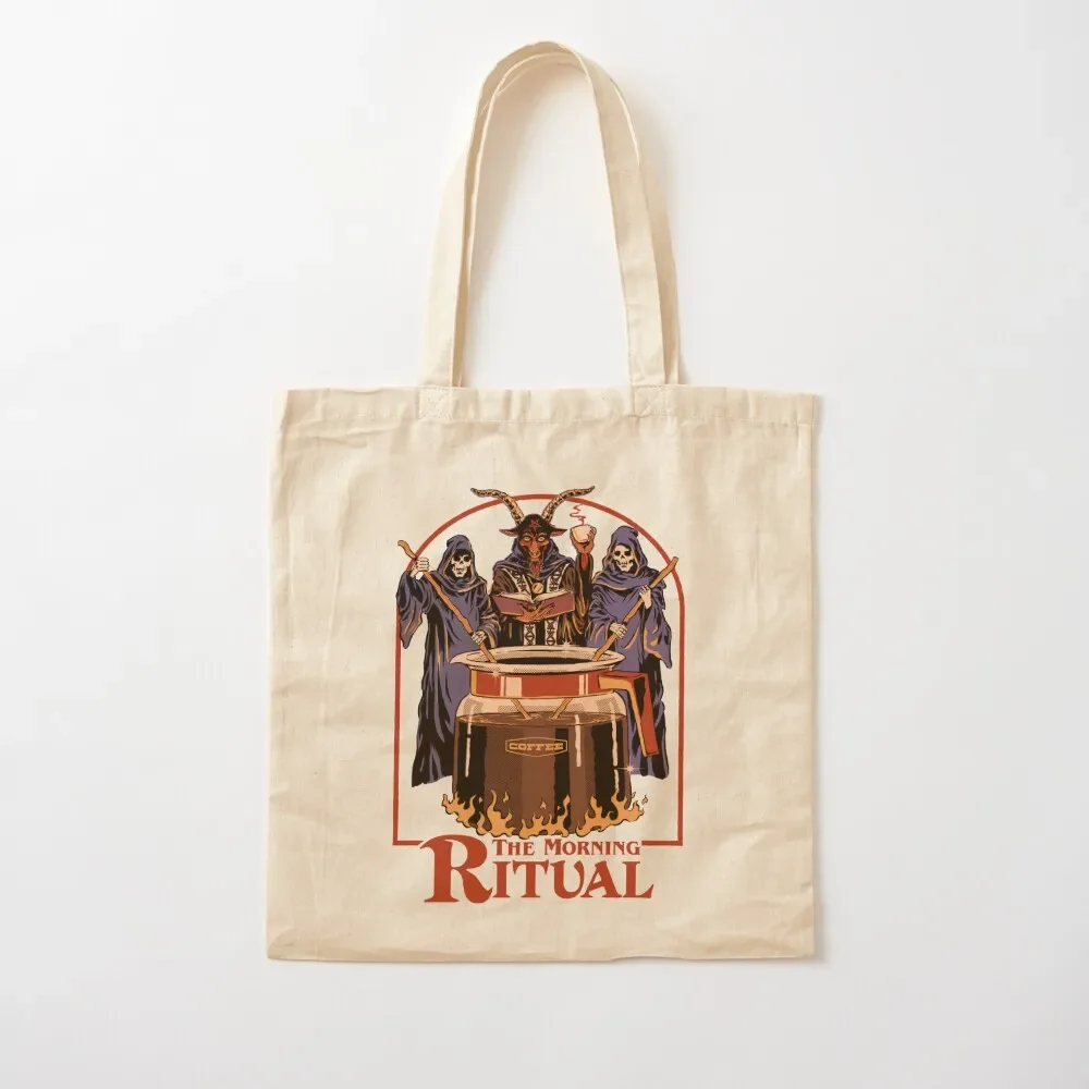 The Morning Ritual Tote Bag large tote bag Beach bag