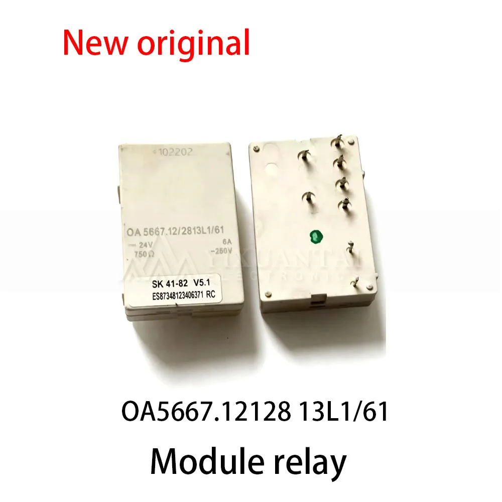 (1pcs) 100% New relay OA5667.12128 13L1/61 24V safety relay