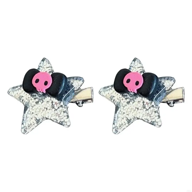 49MC 2000S CLIP CABELO FUIO PONTADO ESTRELO BOWKNOT ADULTO ADULTO CRIANÇAS LOVA