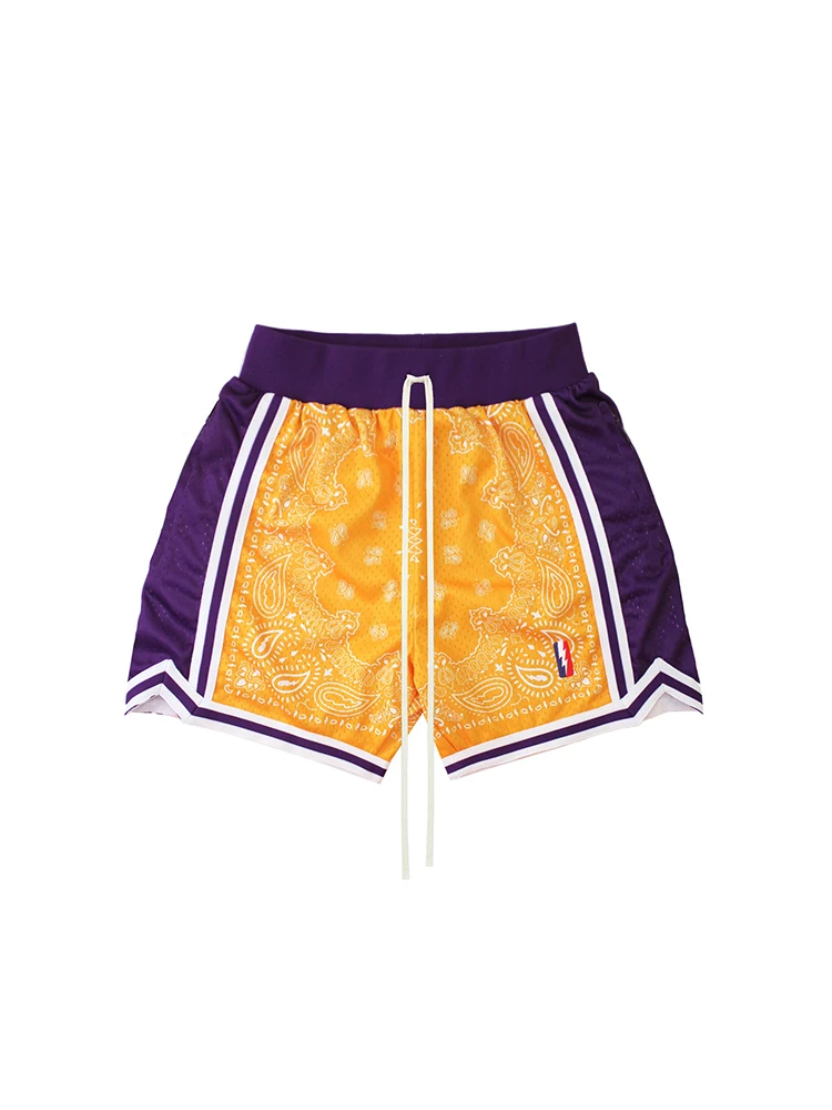 Zwing Y (L-9XL) Shorts de basketball pour hommes