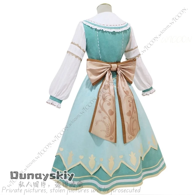 Amole Derby Rice Shower Cosplay Costume, Perruque Queue Cos, Halloween Party, Comic-Con Déguisement Lolita, Woman 03 Outfit Festivals Set