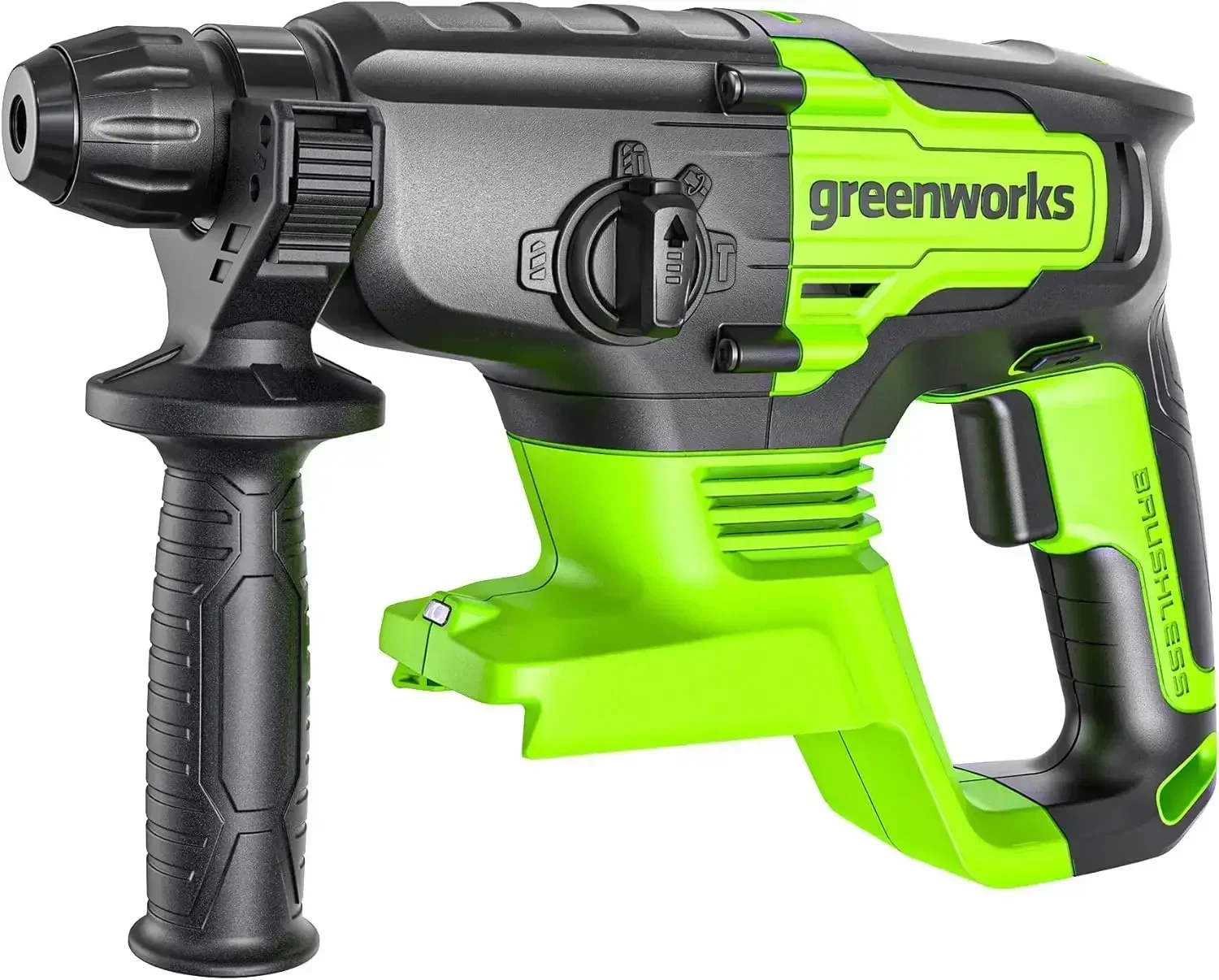 

24V Brushless Cordless Rotary Hammer, Impact Rate 4500 IPM, SDS-Plus - Battery and Charger Sold Separately