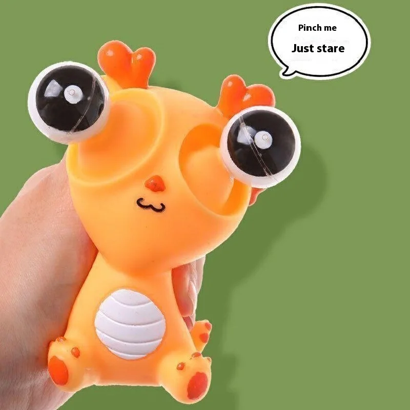 Juguetes transfronterizos, ojos escalonados, dragón de ojos anchos, juguetes para pellizar, dispositivos para aliviar el estrés, juguetes de ventilación y pequeños regalos