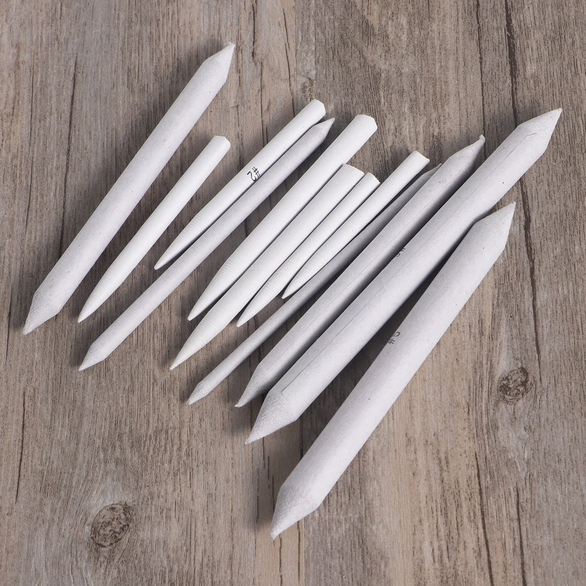 

12pcs Sketch Drawing Tool Set Blending Stumps Tortillons Sandpaper Pencil Sharpener For Artists Students Beginners Art Supplies