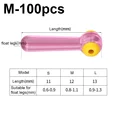 Pink 100pcs M