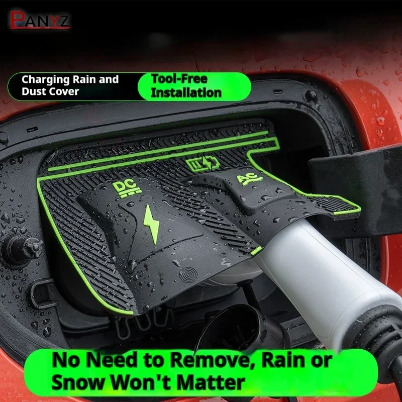 For Jetour Mountain Sea L6 L9 L7 Plus T1 T2 Car Charging Port Waterproof Protector Cover Gun Rain Cover Charger Port Cover view 2