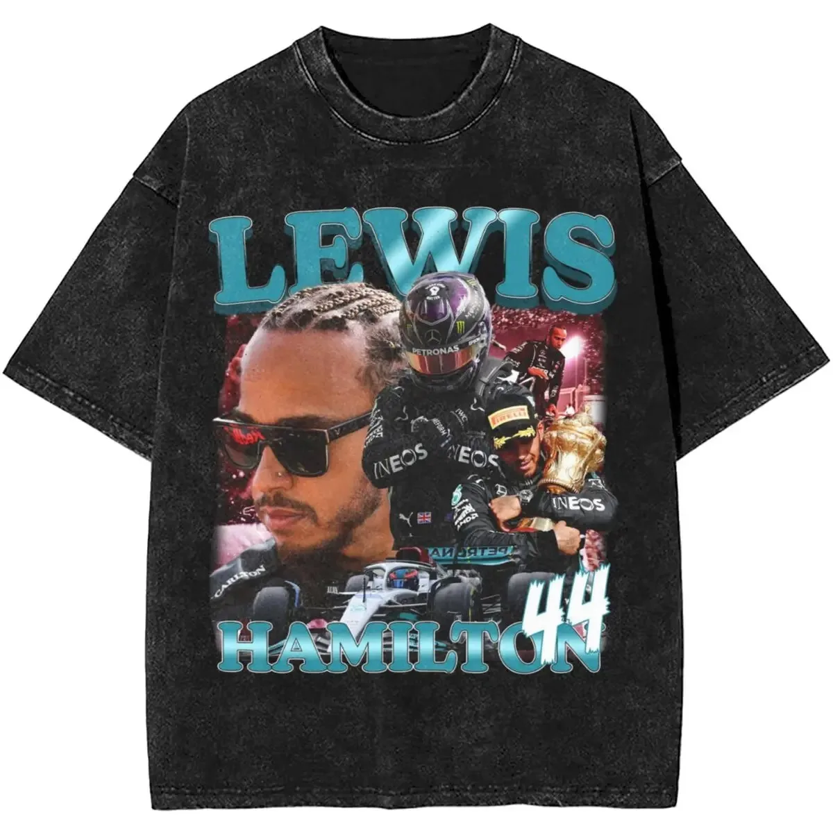 2024 nuovo ando Norris Merch lavato magliette Streetwear Hip Hop Vintage T-shirt F1 Racing Tees top per uomo donna manica corta