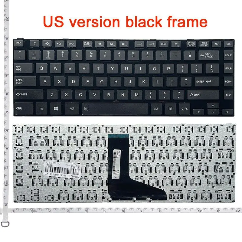 NEW Spanish/SP laptop Keyboard for TOSHIBA SATELLITE L800 L800D L805 L830 L835 L840 L845 P840 P845 C800 C840 C845 M800 M805 image 5