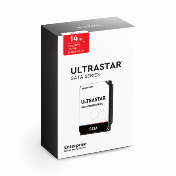 Western Digital 14TB Ultrastar DC HC530 WUH721414ALE6L4 Package (SATA3/7200/512M)