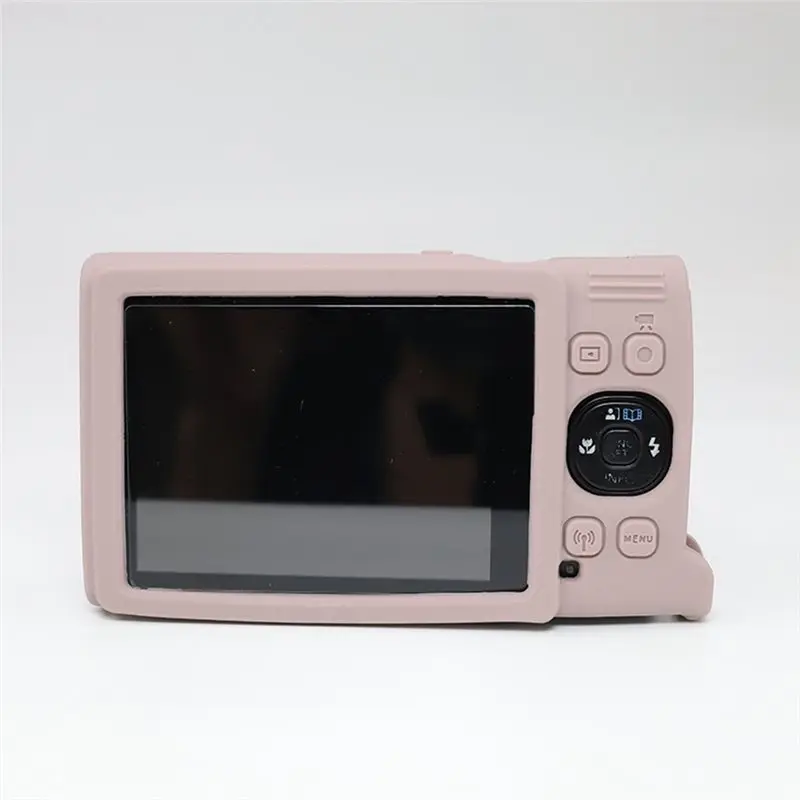 Wear-Resistant Silicone Camera Case With Detachable Lens Cover For Canon ELPH 360/IXY 650- Drop-Proof, Cut-Resistant Design