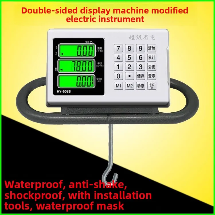 Universal Digital Indicator for Mechanical Scale 500kg/1000kg Load Cell Display Retrofit Old Analog Platform Scale Mete